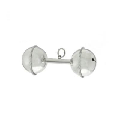 Foto van BEAU CADEAU RAMMELAAR HALTER PARELRAND ZILVER 421114095108