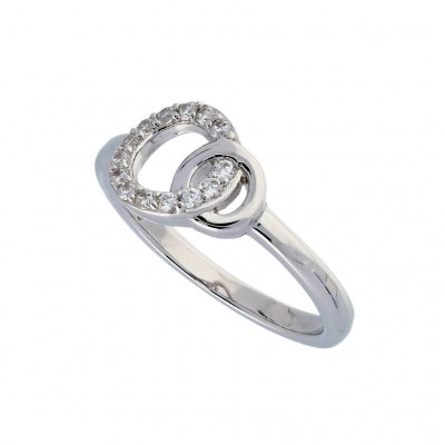 Foto van DIAMONFIRE ZILVEREN FANTASIERING DIAMONFIRE - 814.0402.17