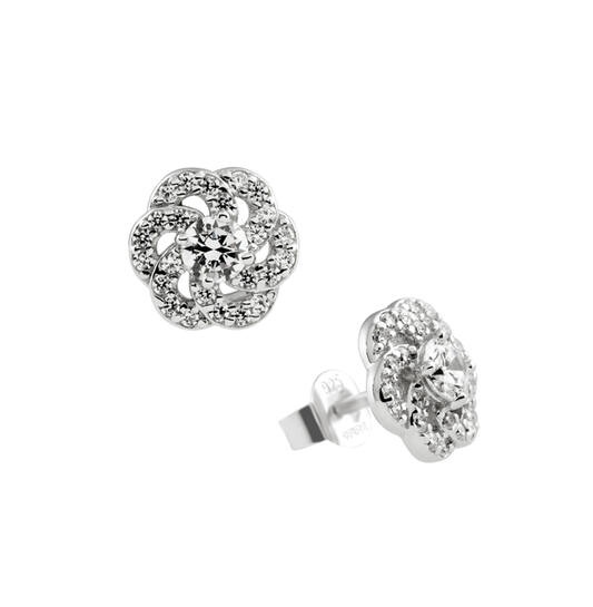 Zilveren oorstekers met zirkonia 6215911582