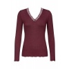 Afbeelding van MEY SERIE WOOL EXPRESSIVE SHIRT LONG SLEEVE BOYSENBERRY