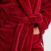 Afbeelding van TEN CATE DAMES BATHROBE RED DOT