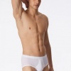 Afbeelding van SCHIESSER ORIGINAL CLASSICS SPORT SLIP MET GULP WIT