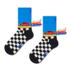 Afbeelding van Happy socks KUNI01-0100 KIDS RACE CAR SOCK