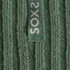 Afbeelding van SOXS StreetWear, medium, groene wol, coastal wave, 37-41 SOX3854