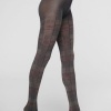 Afbeelding van OROBLU PANTY SOFT PLAID BLACK