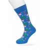 Afbeelding van BONNIE DOON SANTA SOCKS STRONG BLUE