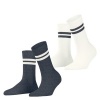 Afbeelding van ESPRIT WOMEN FASHION SOCKS STRIPE 2 PACK
