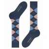 Afbeelding van BURLINGTON MARYLEBONE KNIEKOUS DARK BLUE MELANGE
