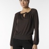 Afbeelding van OROBLU DIAMONDS T SHIRT LONG SLEEVE BRONZE 