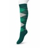 Afbeelding van BONNIE DOON COTTON ARGYLE KNEE-HIGH TREKKING GREEN