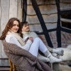 Afbeelding van SOXS ColdProof, medium, beige wol, safari, 42-46 SOX3539