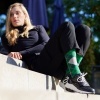 Afbeelding van BONNIE DOON COTTON ARGYLE KNEE-HIGH TREKKING GREEN