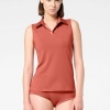 Afbeelding van OROBLU PERFECT LINE COTTON AMERICAN POLO TERRACOTTA