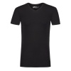 Afbeelding van TEN CATE HEREN BASIC T-SHIRT V-NECK KORTE MOUW ZWART