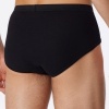 Afbeelding van SCHIESSER ORIGINAL CLASSICS SPORT SLIP MET GULP ZWART