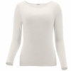 Afbeelding van OROBLU PERFECT LINE CASHMERE TSHIRT ROUND NECK IVORY