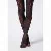 Afbeelding van OROBLU PANTY SHADED LEAVES BLACK 