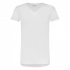 Afbeelding van TEN CATE HEREN BASIC T-SHIRT V-NECK KORTE MOUW 2-PACK WIT