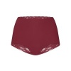Afbeelding van TEN CATE SECRETS HIGH WAIST VELVET RED MET KANT