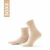 Afbeelding van SOXS StreetWear, medium, neonpink wol, biscotti, 37-41 SOX3860