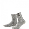 Afbeelding van SOXS Originals, laag, grijze wol, jet black SOX3136