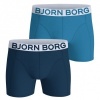Afbeelding van BJORN BORG 2 PACK BOXER ORGANIC COTTON STRETCH 10006373-MP002