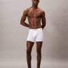 Afbeelding van CALVIN KLEIN ICON COTTON STRETCH BOXER BRIEF 3P WHITE