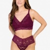 Afbeelding van TEN CATE SOFT LACE BRALETTE LACE CHERRY BURGUNDY