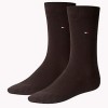 Afbeelding van Tommy Hilfiger 2 pack heren sokken 371111 937 brown