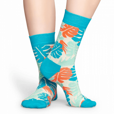 Happy socks JUN01-6001 Leaves Sock Happy socks JUN01-6001 Leaves Sock