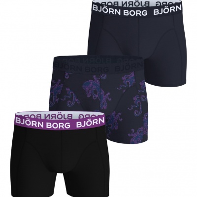 Foto van BJORN BORG 3-PACK BOXER COTTON STRETCH 10006311-MP002