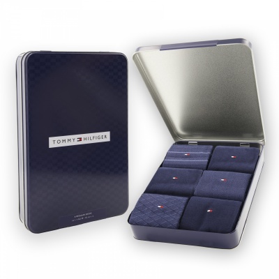 Foto van TH MEN SOCK 6P TIN GIFTBOX NAVY