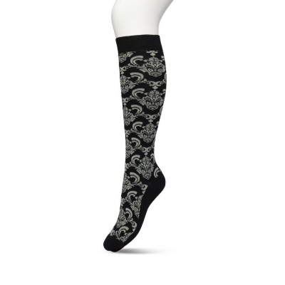Foto van BONNIE DOON ORNAMENT KNIE HIGH SOCK BLACK