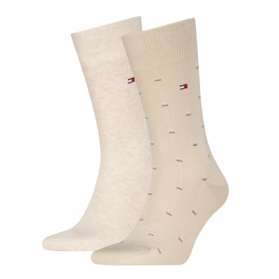 Foto van TOMMY HILFIGER MEN SOCK 2-PACK SAND