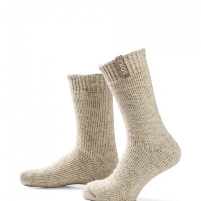 Foto van SOXS ColdProof, medium, beige wol, safari, 42-46 SOX3539