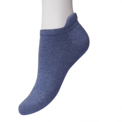 Foto van BONNIE DOON CUSHION SHORT SOCK BE631050 JEANS HEATHER