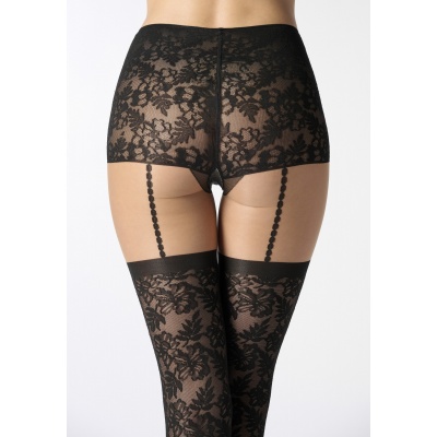 Foto van OROBLU PANTY DESIRE LACE BLACK