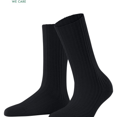 Foto van FALKE DAMES COSY WOOL BOOT DAMEN DARK NAVY