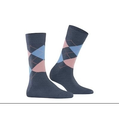 Foto van BURLINGTON MARYLEBONE SOCKS DARK BLUE MEL.