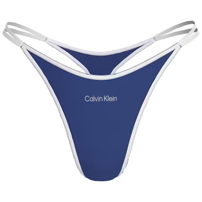 Foto van CALVIN KLEIN THONG LV00QF8892C8X BLUE RIVER FOG