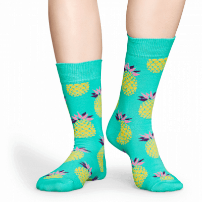 Happy socks PIN01-7000 Pineapple Sock Happy socks PIN01-7000 Pineapple Sock