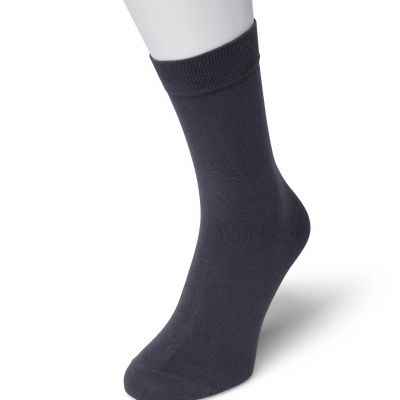 Foto van Bonnie Doon cotton sock BD632401 DARK BLUE HEATHER