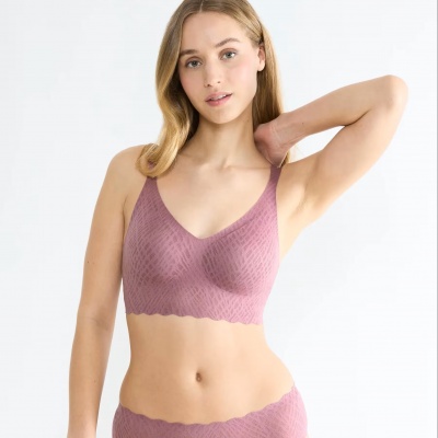SLOGGI ZERO FEEL BLISS BRALETTE LILA CLOVER Foto van SLOGGI ZERO FEEL BLISS BRALETTE LILA CLOVER