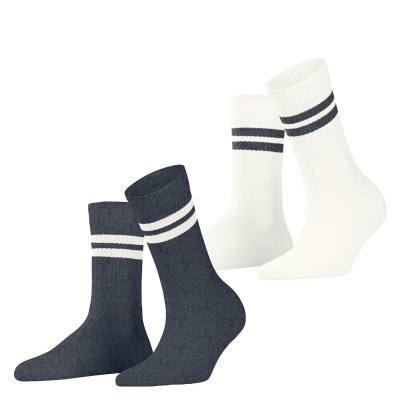 Foto van ESPRIT WOMEN FASHION SOCKS STRIPE 2 PACK