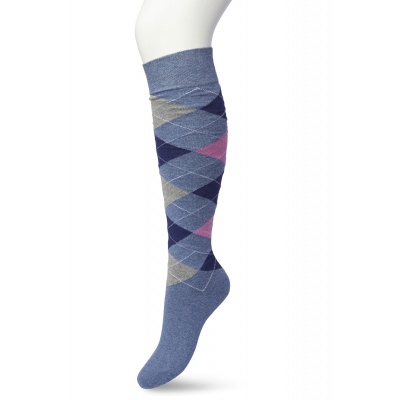 Foto van BONNIE DOON ARGYLE KNEE HIGH JEANS HEATHER