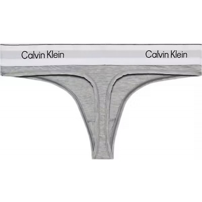 Foto van CALVIN KLEIN THONG GREY HEATHER LV00QF8518