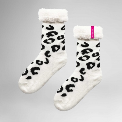Foto van HUDSON HOMESOCKS ANTISLIP SOKKEN OFF WHITE