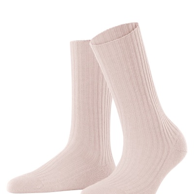 Foto van FALKE DAMES COSY WOOL BOOT DAMEN LIGHT PINK