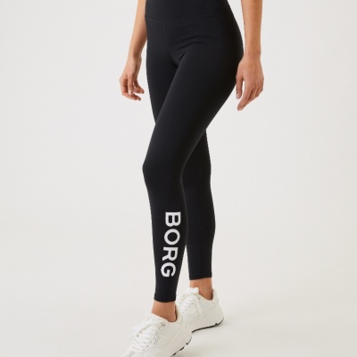 Foto van BJORN BORG LOGO TIGHTS BLACK 10004801