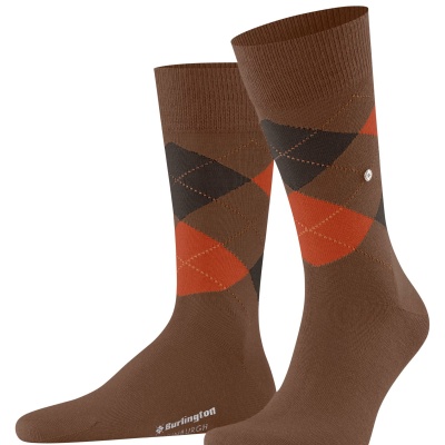 Foto van BURLINGTON EDINBURGH SOKKEN CARAMEL